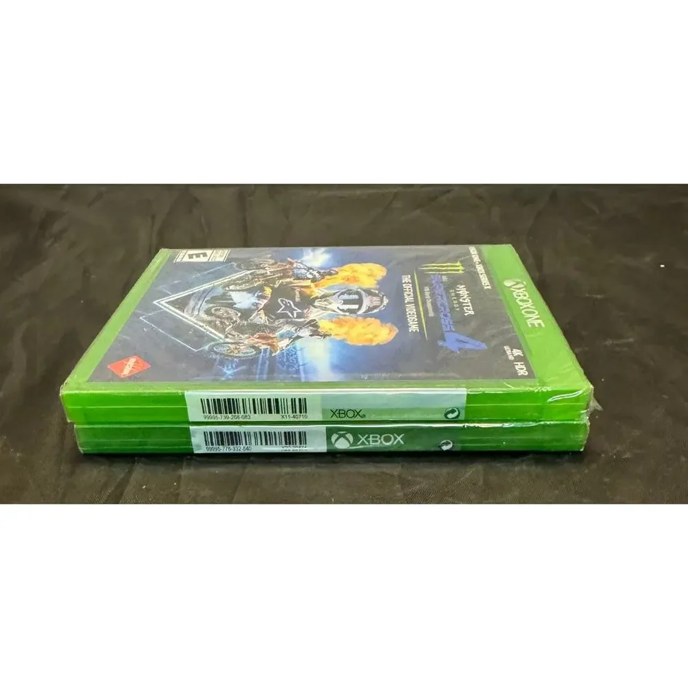Xbox One / Series X Game Lot Monster Energy Supercross 4 & Balan Wonderworld New